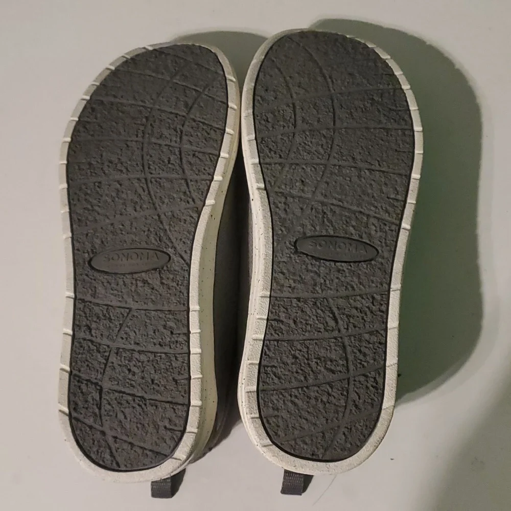 New Sonoma boy's 2 grey slip on shoes
